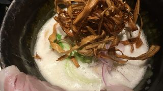 クリーミーなラーメン