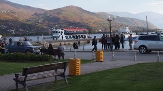 船がほとんど見ない