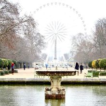 朝一番のチェルリー公園