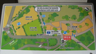 ハイキングコースがたくさん整備されています