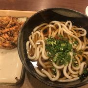 濃厚なうどんが食べられる