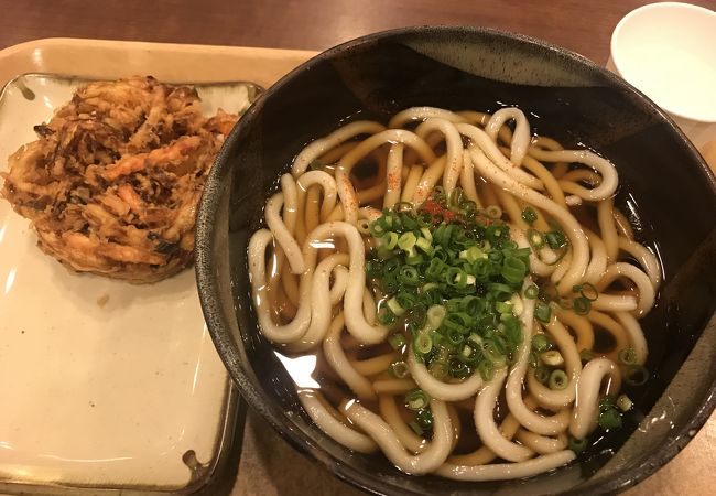 濃厚なうどんが食べられる