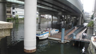 ここから船に乗れます