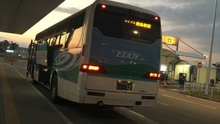 徳島空港から徳島駅はバス