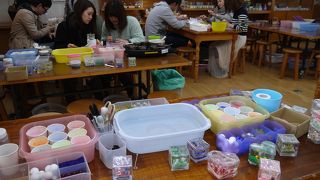 館内に仄かな香りが漂ってます