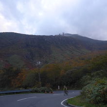 展望台からの景色　茶臼岳方面