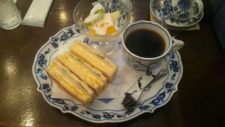 モーニングも営業してます