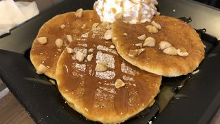 甘いパンケーキ