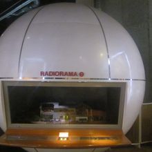 ラジオラマシステムの様子