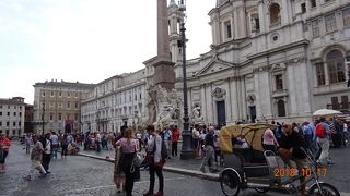 迫力のある噴水