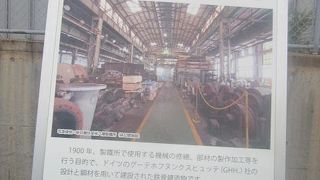 旧鍛冶工場同様、通常は見学不可です