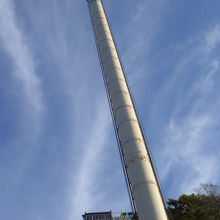 ごみ焼却場の煙突みたいなパノラマタワー