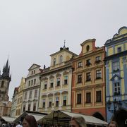 プラハの旧市街の中心