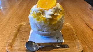 カキ氷おいしい！