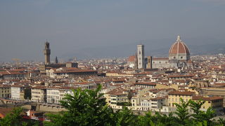 フィレンツェを一望