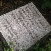 碑文の様子です。