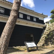 帰り道に通った詰め門前