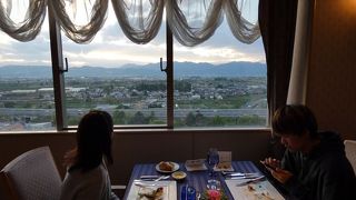 ロイヤルホテル長野 フレンチレストラン アジュールの夕食