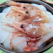 念願の海鮮丼