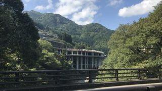 目的は温泉とかずら橋