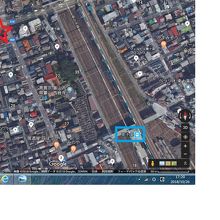 八雲神社は、環七通りの南側で、東十条駅の西北の方向にあります