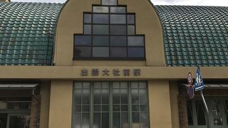 ノスタルジックな駅舎