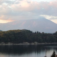 黄昏の岩手山～