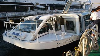 横浜の移動にシーバス