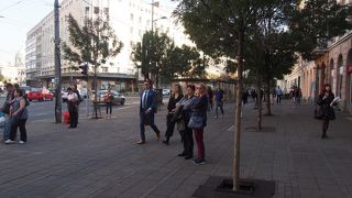 政府機関の建物が多い