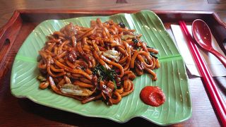 珍しいマレーシア料理