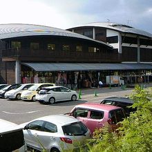 大きくて特徴的な建物でした