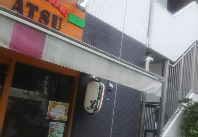 上野と稲荷町の間にあるイタリアンの店