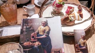 フェルメール展のアフタヌーンティー