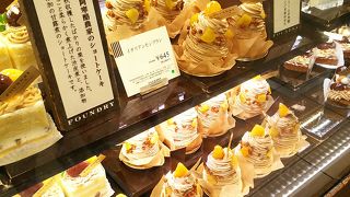 モンブランが美味しい