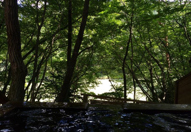 離れの湯 あけび