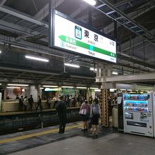 駅ホーム