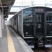 特急列車待ちによる普通列車も遅れる