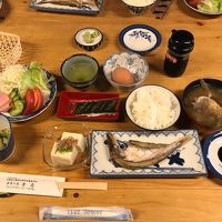 こちらが朝食です。お腹一杯になります。