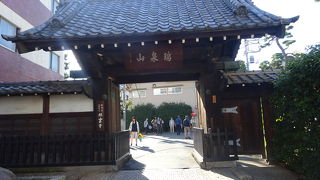 広尾にあるお寺