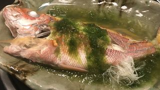 島らしいお料理