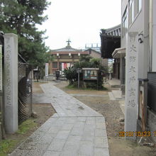 「宝蔵寺」の入り口