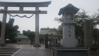 台風の影響で手水舎が崩壊してしまったとのことでした