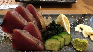 美味しい土佐料理を出す居酒屋でした