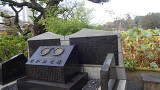 不忍池のほとりに。