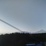 天気のいい日は富士山が綺麗