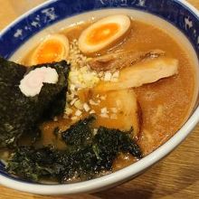 看板メニューのせたが屋らーめん