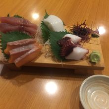 本日の刺身盛合せ