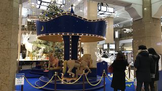 メリーゴーランドを見に