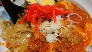 丼と蒙古タンメンでがっつり