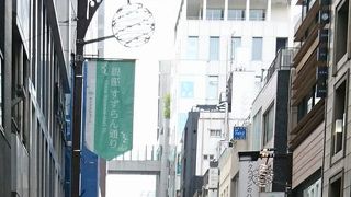 銀座の裏通り